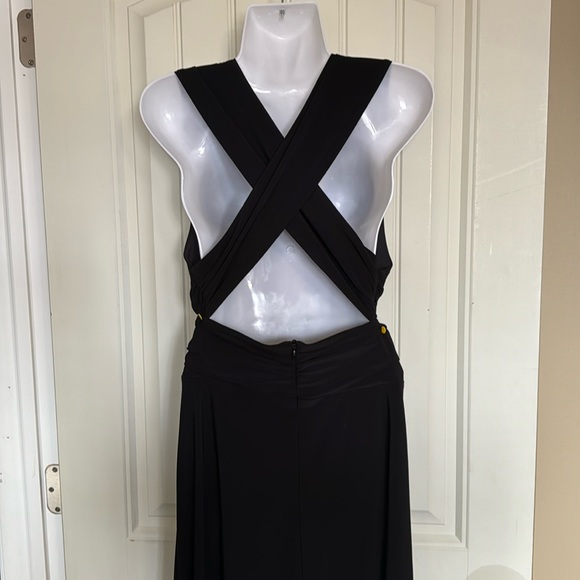 Black Dress Melanie Lynn Size 10 - Picture 4 of 7